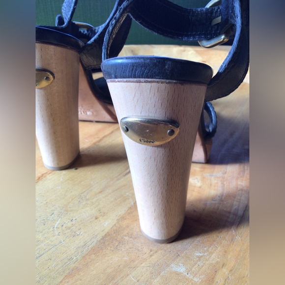 CHLOE vintage high heels size 6.5 - Picture 4 of 9